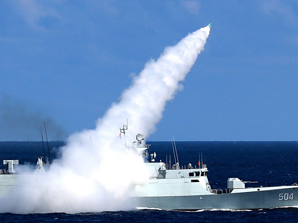 中国海军南海演习画面 中国海军南海演习画面