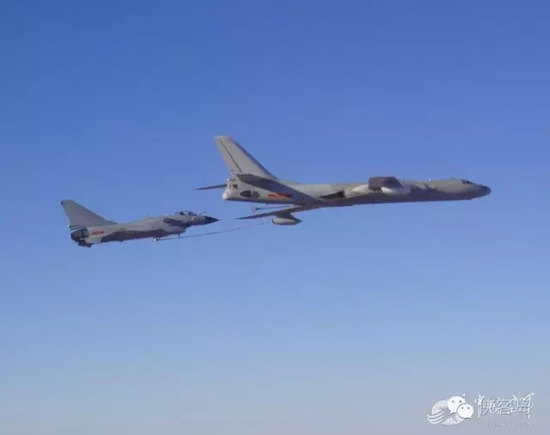 中国空军赴南海战巡 几乎囊括所有主力机种 中国空军赴南海战巡 几乎囊括所有主力机种