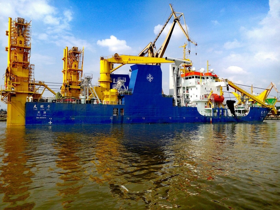 雄冠亚洲 揭秘中国南海造岛神器“天鲸”号 雄冠亚洲 揭秘中国南海造岛神器“天鲸”号