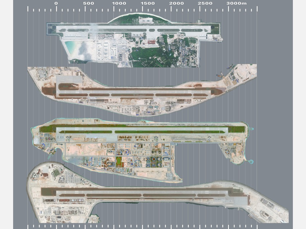 美军休想再巡航 中国南海镇守四大金刚