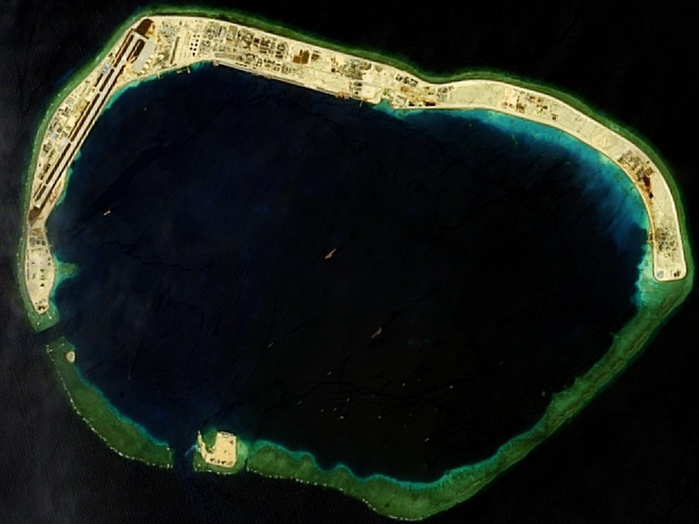 美军休想再巡航 中国南海镇守四大金刚