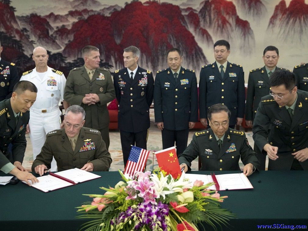 中美签重大军事协议 解放军可放心对付印度