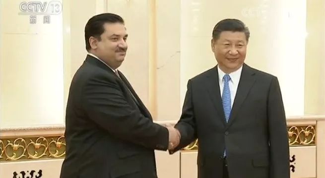 多国防长齐聚北京会习近平 只有他不穿军装 多国防长齐聚北京会习近平 只有他不穿军装