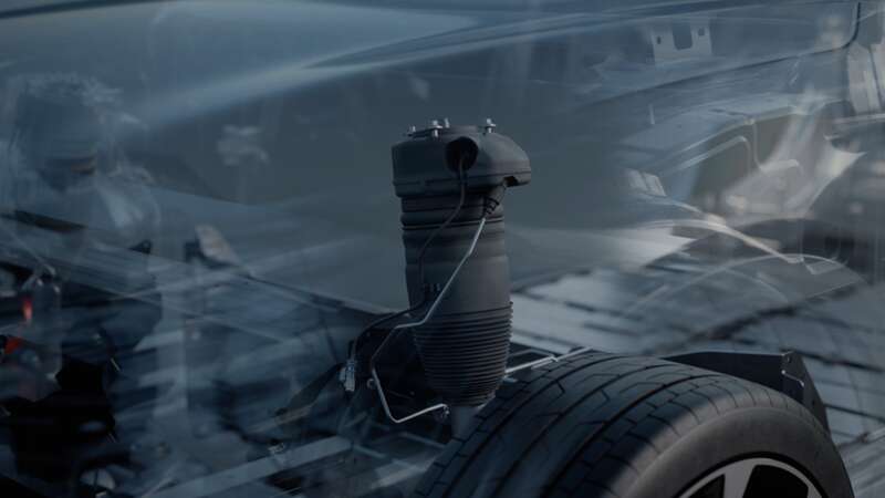 双腔空悬,之后近百万的豪车上才有 双腔空悬,之后近百万的豪车上才有