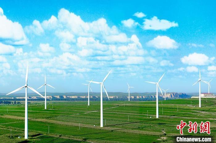 吉林白城一风电场 吉林白城一风电场